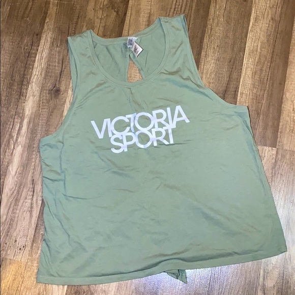 🆕 Victoria’s Secret Sport Tie Back Tank Top - Picture 2 of 5